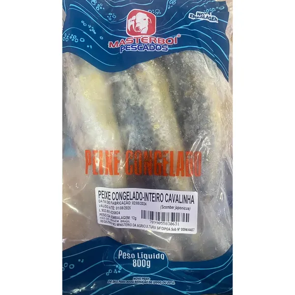Peixe Cong 800g Int Cavalinha Masterboi