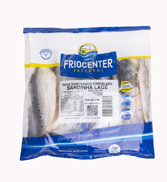 Peixe Cong.Sardinha Evisc S/Cab.1kg Lage