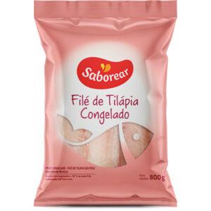 Peixe File De Tilapia 800g Saborear