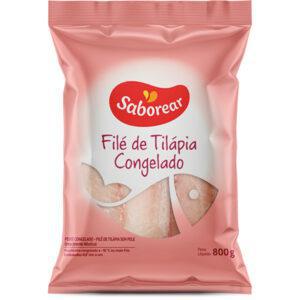 Peixe File De Tilapia 800g Saborear