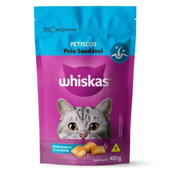Petiscos P/Gatos 40g Tasty Bites Whiskas