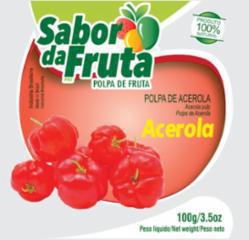 Polpa de Fruta Acerola 100g Sabor da Fruta