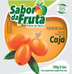 Polpa de Fruta Cajá 100g Sabor da Fruta