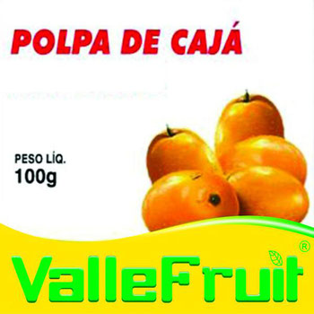 Polpa de Fruta Cajá 100g Valle Fruit