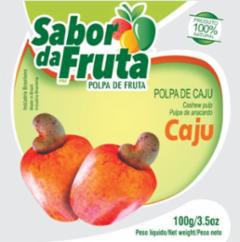 Polpa de Fruta Caju 100g Sabor da Fruta