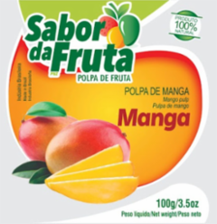 Polpa de Fruta Manga 100g Sabor da Fruta