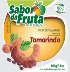 Polpa de Fruta Tamarindo 100g Sabor da Fruta