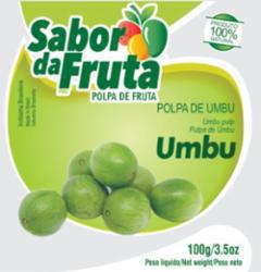 Polpa de Fruta Umbu 100g Sabor Da Fruta