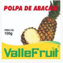 Polpa Fruta Abacaxi 400g Valle Fruit