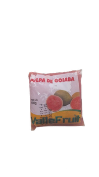 Polpa Fruta Goiaba Com 4un 400g Valle Fruit
