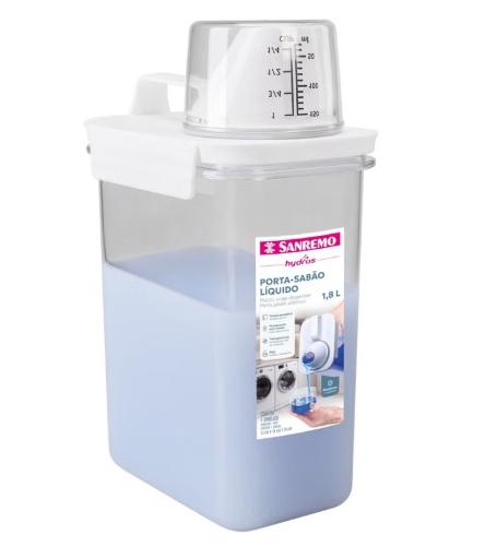 Porta Sabao Plastico Pet 1,8l Sanremo