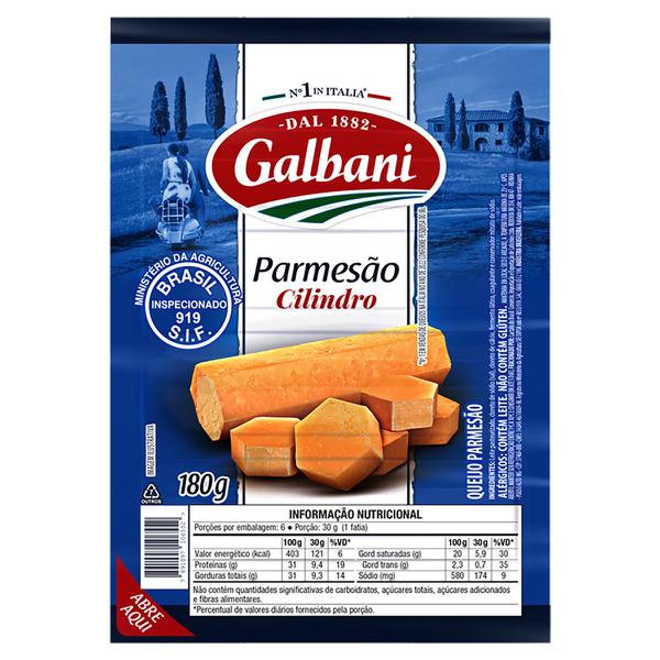 Queijo Parmesao Cilindro 180g Galbani