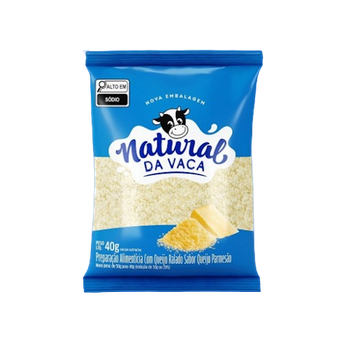 Queijo Ralado 40g Natural Da Vaca