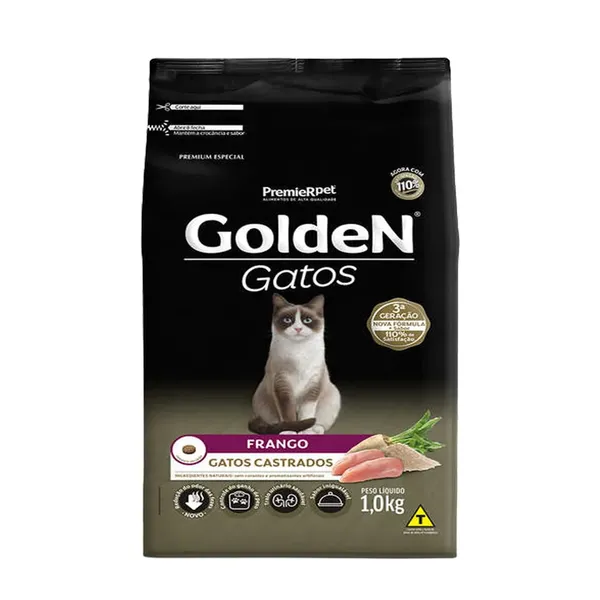 Ração Gato Castrado 1kg Receita Especial
