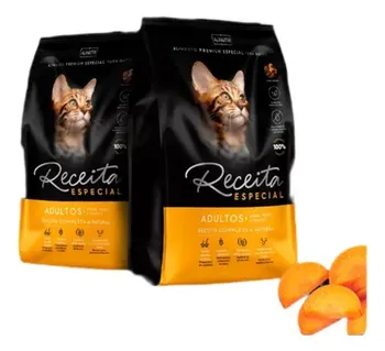 Ração Gatos Adultos 1kg Receita Especial