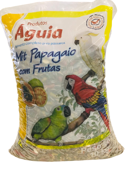Racao Aves 1kg Papagaio Com Frutas Racoes Aguia
