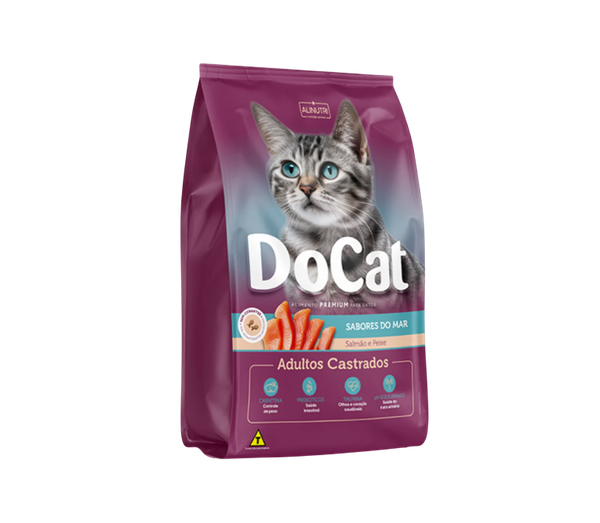 Racao P/Gato 3kg Ad Castrado Salma Docat