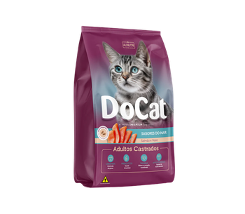 Racao P/Gato 3kg Ad Castrado Salma Docat