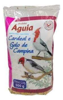 Racao Para Aves 500gr Galo De Campina Racoes Aguia