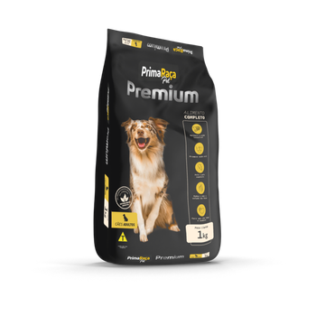 Racao Para Caes 1kg Premium Caes Adultos Brazilian Pet
