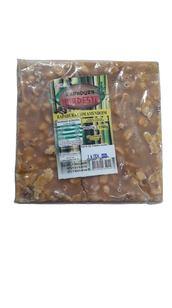 Rapadura Com Amendoim 1100g Nordeste