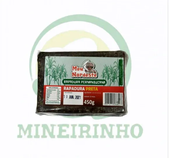 Rapadura Preta 500g Nordeste