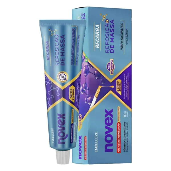 Recarga Hidrorrep. M.80g Novex Embelleze