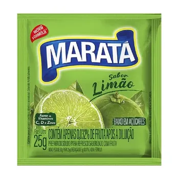 Refresco 25gr Pt Limao Marata