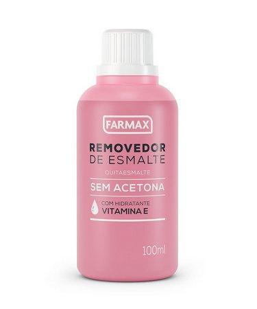 Removedor 100ml S/Acetona C/Oleo Vegetal Farmax