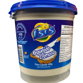 Requeijao Cremoso Tradicional 400gr Isis