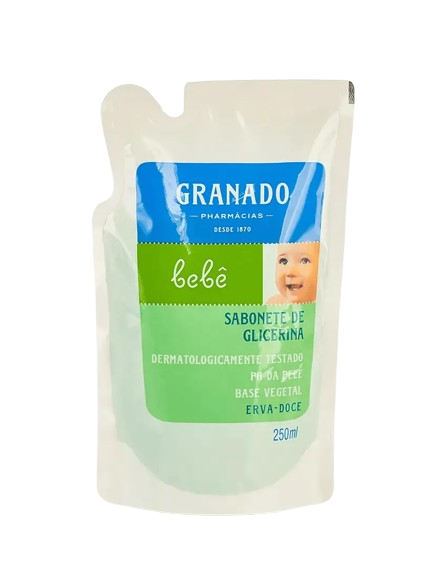 Sabonete Bebe Liquido 250ml Glicerina Granado