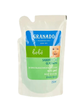 Sabonete Bebe Liquido 250ml Glicerina Granado