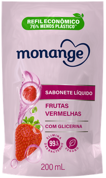 Sabonete Liq. Refil 200ml Monange