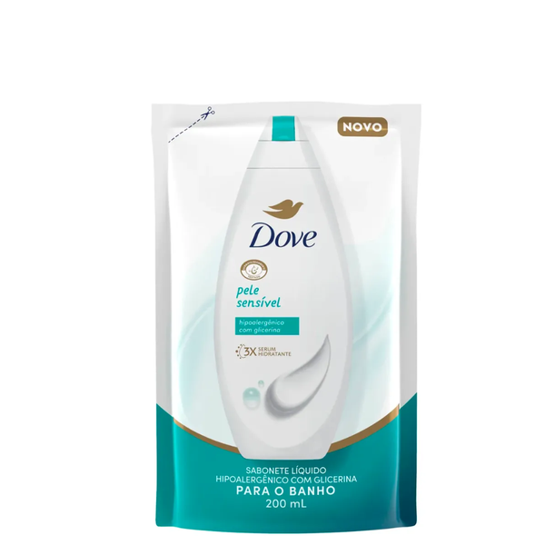 Sabonete Liquido Dove Hipoalergico   200ml