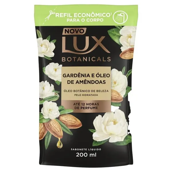 Sabonete Liquido Lux Gardenia e Oleos 200ml Refil
