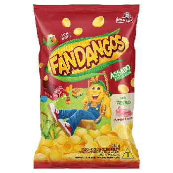 Salgadinho Fandangos 160g Presunto Elma Chips
