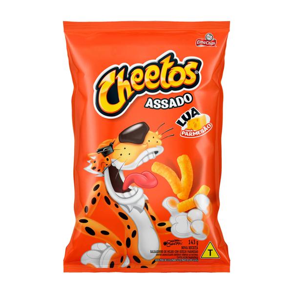 Salgadinho 143g Lua Sabor Parmesa Elma Chips