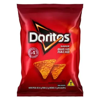 Salgadinho 32g Doritos Nacho Elma Chips