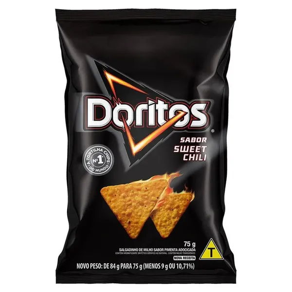 Salgadinho 75g Doritos Sweet Chili Elma Chip