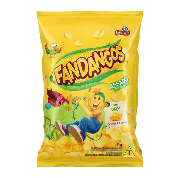 Salgadinho Fandangos 45g Queijo Elma Chips