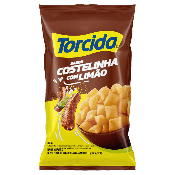 Salgadinho 35g Costelinha Torcida