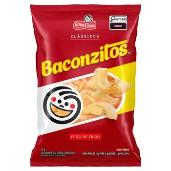 Salgadinho Baconzitos 42g Elma Chips