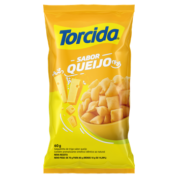 Salgadinho De Trigo 60g Queijo Torcida