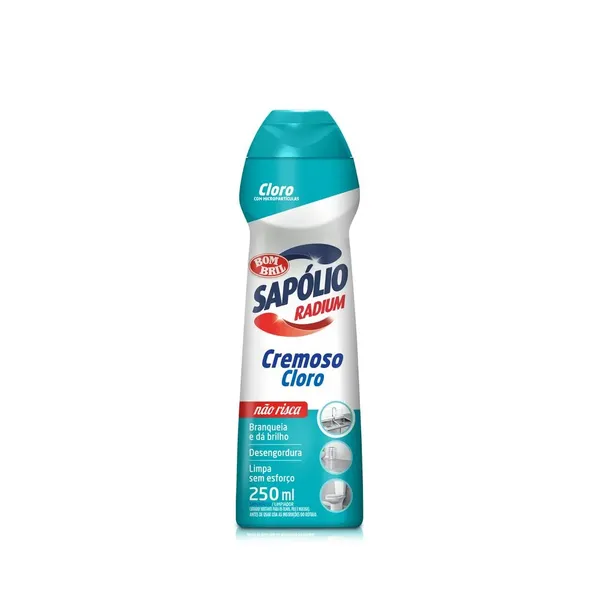 Sapolio Radium Crem Cloro 250ml Bombril