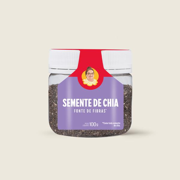 Semente De Chia Minha Tia Pouch 100g