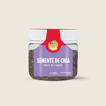 Semente De Chia Minha Tia Pouch 100g