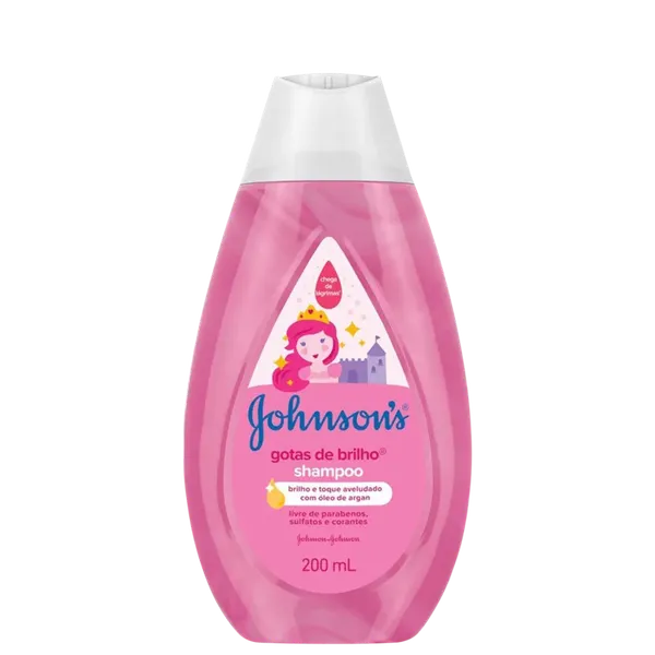 Shampoo Gotas De Brilho 200ml Johnsons