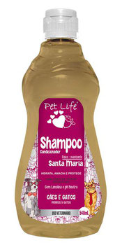 Shampoo P/Caes e Gatos 500ml Pet Life