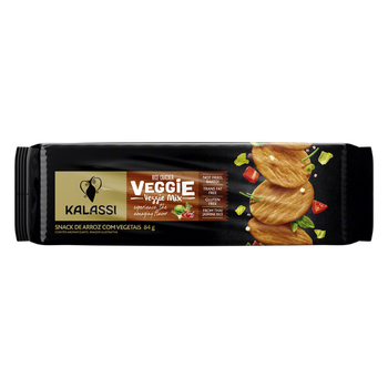 Snack De Arroz Vegetais 84g Tai Kalassi