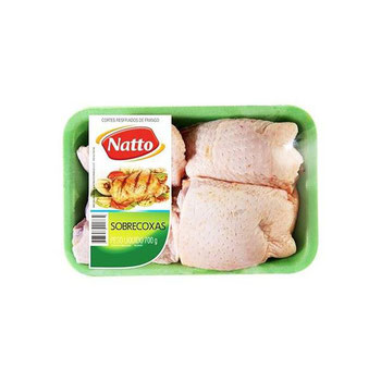 Sobre Coxa De Frango Desossada 700g Resfriado Natto